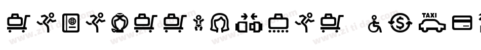 RAYAIRREGULAR Dingbats字体转换